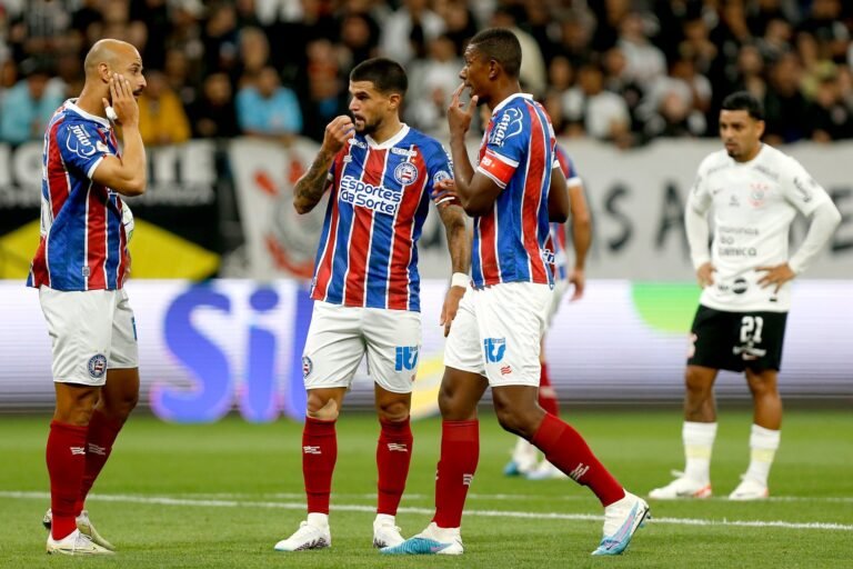 Veja tudo sobre o jogo entre Bahia e Corinthians pelo Campeonato Brasileiro